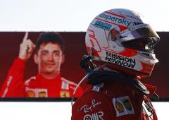 Ferrari's Leclerc on pole after crash-hit qualifying