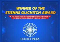 Hockey India wins FIH Award 