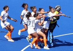 PIX: India women beat N Zealand for CWG hockey bronze