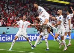 FIFA World Cup PIX: Morocco cruise into knockouts