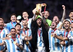 World Cup champs Argentina back on top of FIFA ranking