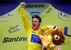 Tour de France: Lampaert takes shock win in stage 1
