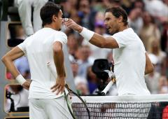 Angry Nadal gives Sonego a dressing down