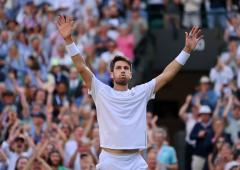 Wimbledon PIX: Battling Norrie sets up Djokovic semis