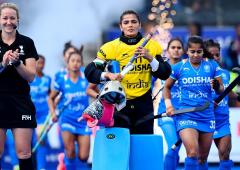 Savita's heroics hand India first win in Hockey WC