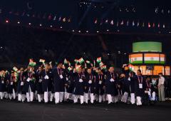Dazzling India At CWG Opening