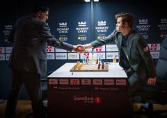 PHOTOS: Anand outclasses World champion Carlsen