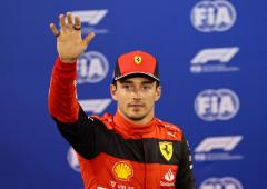 Ferrari's Leclerc takes first pole of the F1 season