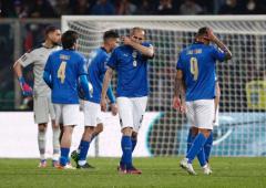 Nationwide shock as Italy miss out on World Cup 2022