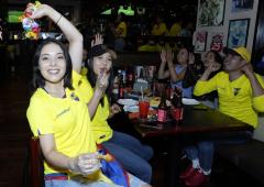 Ecuadoreans celebrate historic World Cup opener win