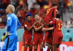 FIFA World Cup PIX: Clinical Spain rout sorry Costa Rica