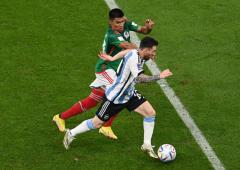 FIFA WC PIX: Argentina trump Mexico in must-win game