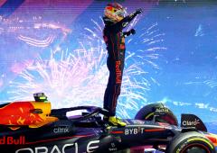 F1 PIX: Perez wins in Singapore; Verstappen seventh