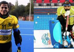 Savita, Sreejesh Goalkeepers Of The Year