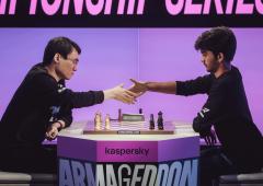 Gukesh wins title at World Chess Armageddon event