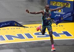 PICS: Chebet, Obiri take honours at Boston Marathon