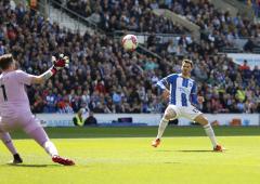 PICS: Brighton blitz Wolves; Brentford sink Forest