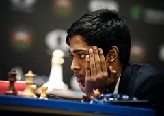 Gukesh to face Carlsen in World Cup quarter-finals - Rediff.com