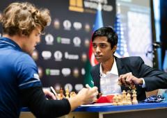 FIDE Grand Swiss Chess: Vidit crushes Niemann to jump into lead - Rediff.com