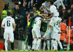 Champions League: Real thrash Liverpool in thriller