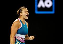PIX: Sabalenka sets up Aus Open final with Rybakina