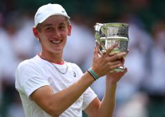 Historic win: British teen ends 61-year Wimbledon wait