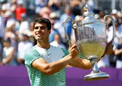 King of Queen's, Alcaraz is World No 1!