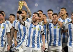 PIX: Milestone Messi 'tricks' Argentina to big win