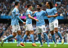 EPL PIX: City four points clear at top; Liverpool win