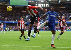 PIX: Chelsea stunned; Nketiah 'tricks' for Arsenal