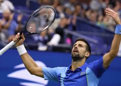 PHOTOS: Djokovic's great escape at US Open!