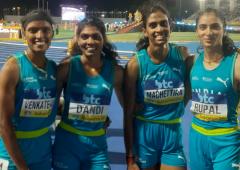 Relay star wants to set an example for Indian athletes
