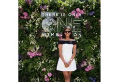 Who is this PYT at Wimbledon?