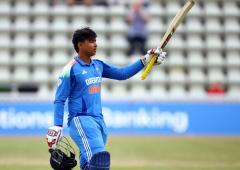 U-19 ODI: Suryavanshi hits quickest ton vs England 