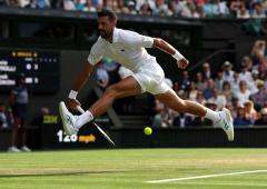 PIX: Djokovic downs Cobolli; Sinner tames Shelton