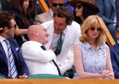 Royalty, Tennis Champs, Superman At SW19