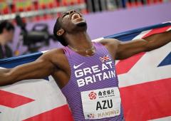 World Indoors PIX: Azu wins men's 60m; Kerr dethroned