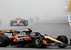 F1 PIX: Norris sizzles in the rain to win Miami sprint