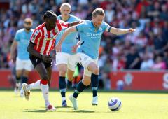 EPL PIX: Saints in shock draw with City; Brentford win