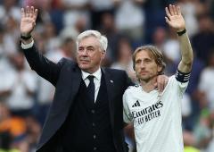 PIX: Real Madrid bids farewell to Ancelotti, Modric