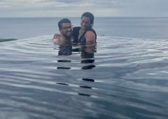 Sindhu Unwinds With Poolside Escape