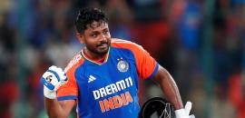 Samson hits explosive century ahead of Asia Cup