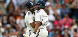 PIX: India Take Command As Akash, Jaiswal Hit Fifties