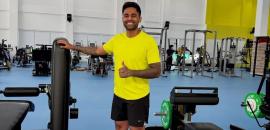 'Can't wait to be back...' Surya sweats it out in gym!