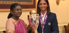 India's World Cup Queens Shine at Rashtrapati Bhavan