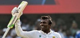 Muthusamy joins elite list with maiden Test century!