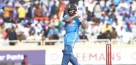 Rohit betters Shahid Afridi's record for most ODI sixes