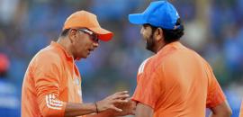 Rohit credits Dravid's role in Champions Trophy win