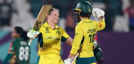 How Healy made up for being poor behind stumps