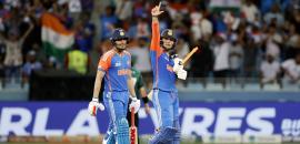 Abhishek reveals secret behind 'L' celebration against Pakistan